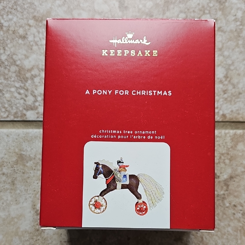 Hallmark Keepsake Pony For Christmas Ornament